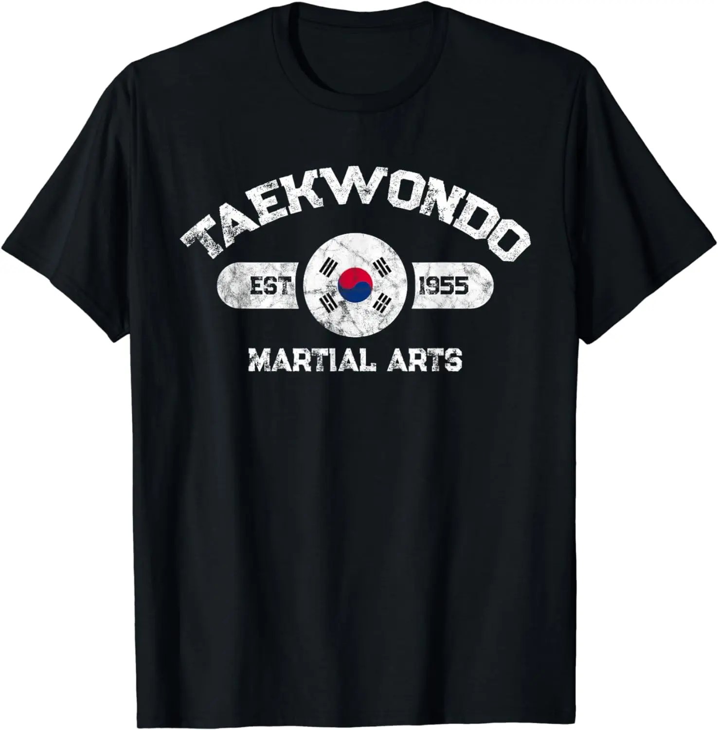 Taekwondo Established 1955 Tae Kwon Do Gift Martial, Arts T-Shirt mens t hirt men，black，women，misfits，journey ，boys