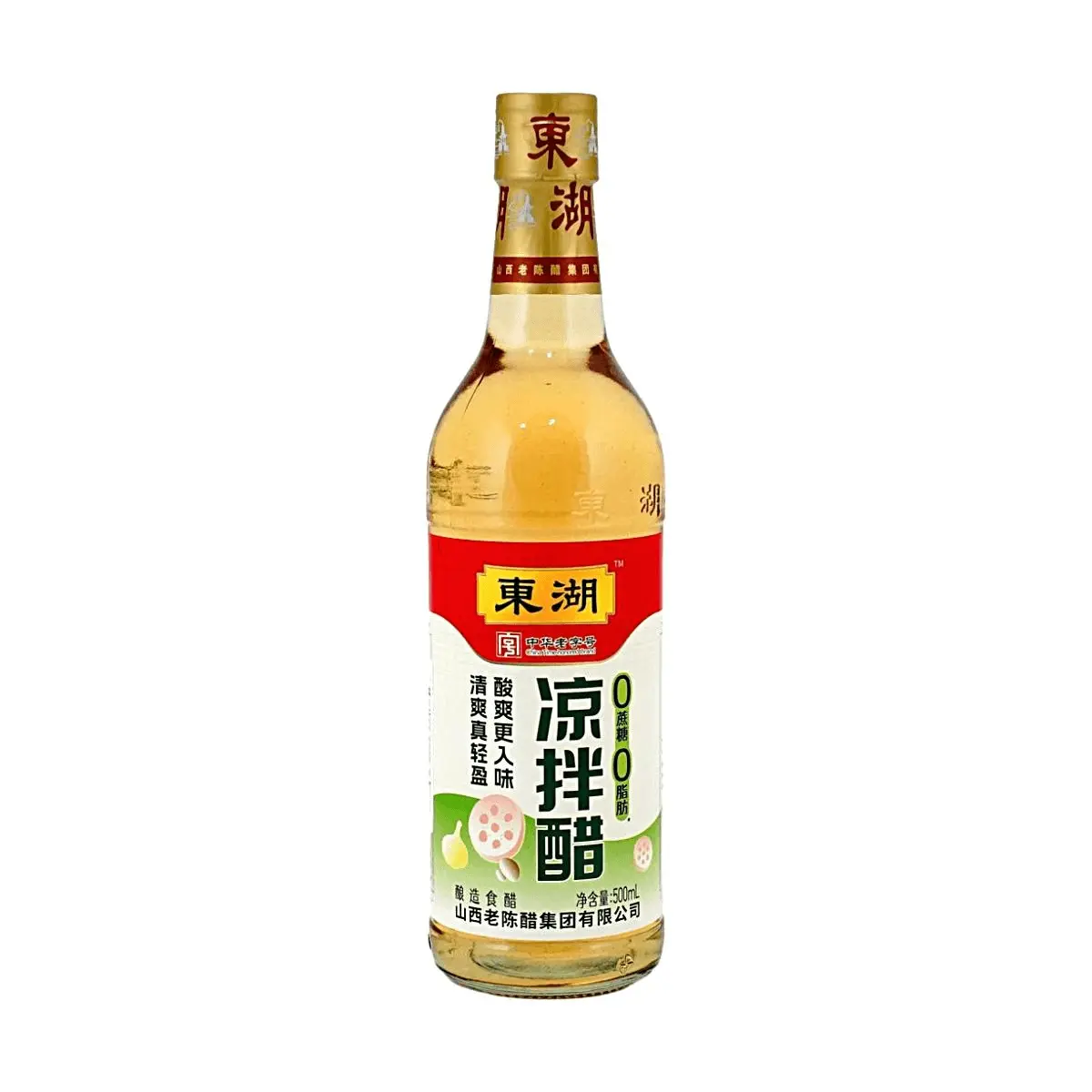 DONGHU Liangban Vinegar 500ml - Premium Chinese Seasoning for Salads, Dips & Marinades
