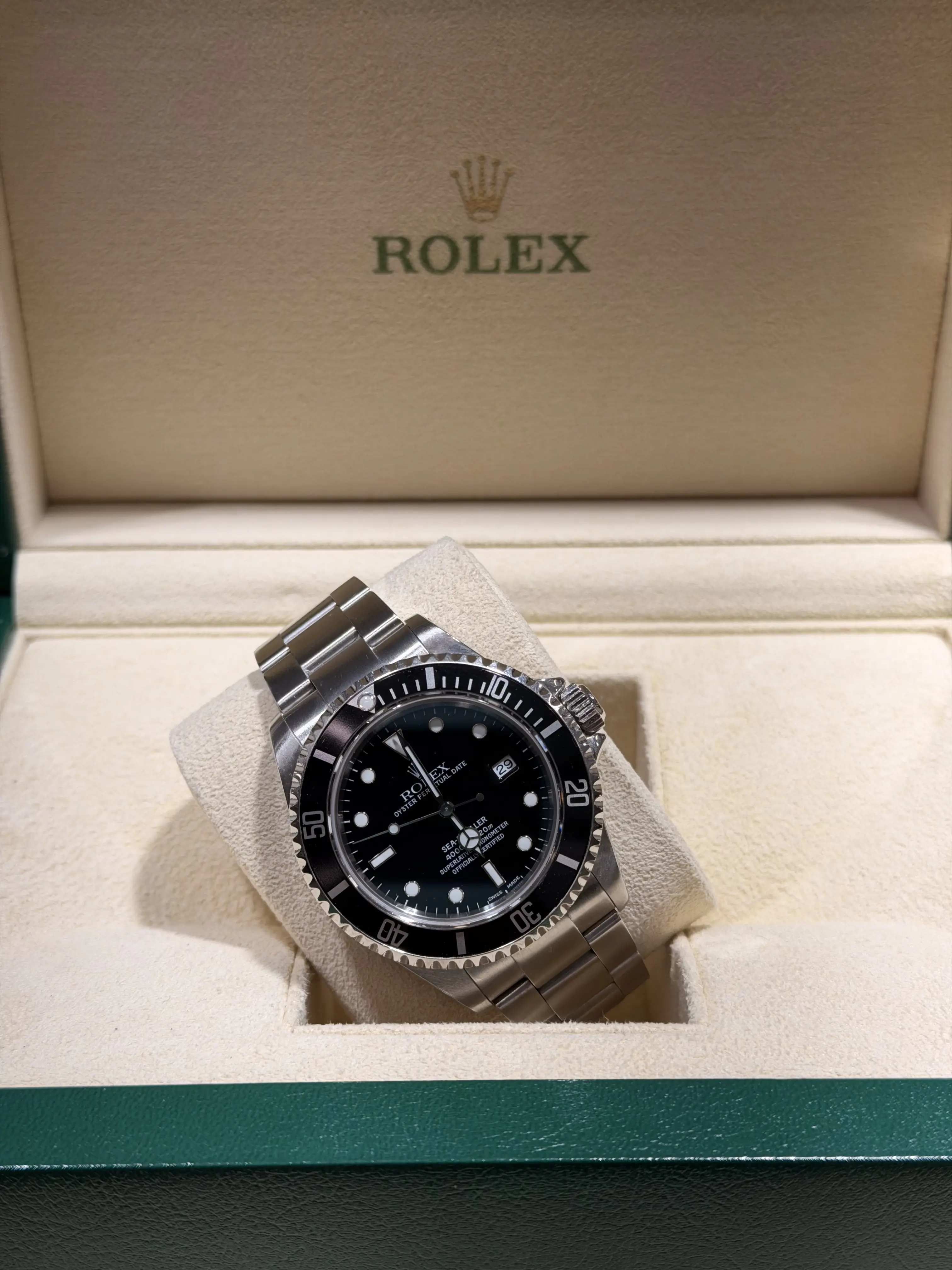 Rolex Sea-Dweller 40 mm Stainless Steel Watch