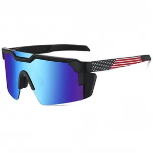 Outdoor Essential Polarized Square Sunglasses for Men Women Anti-Glare UV400 Lightweight Durable Frame Protective Case Included for Daily Safety Style