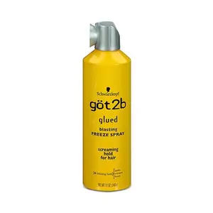 Got2b Glued Blasting Freeze Spray, 12 oz, Extreme Hold Hair Styling Spray for Long-Lasting Hold