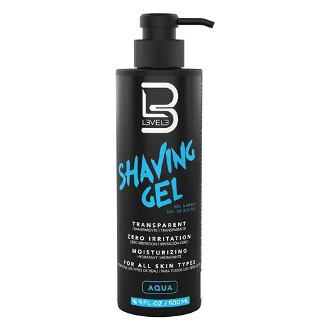 Level 3 Shaving Gel - Straight Razor Shave Gel Aftershave Comfort Foam Cleanser Cleansing