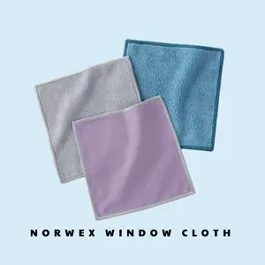 Norwex Basic Package - Premium Window & Enviro Set for Windows, Mirrors, Shower Doors, and Glass Surfaces - Durable Microfiber Cloth Cleaning Towel