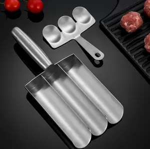 Stainless Steel Triple Meatball Machine