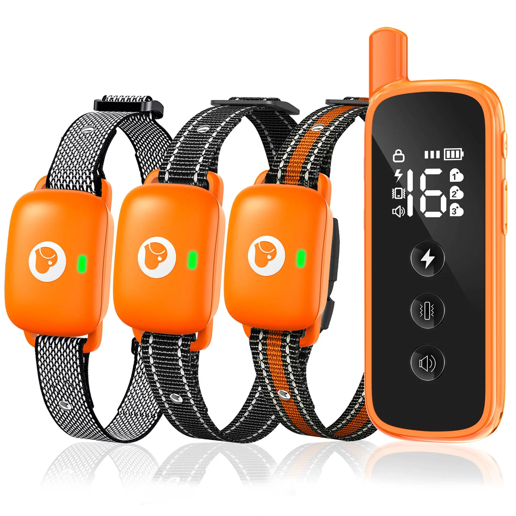 for 3 dog (orange color)