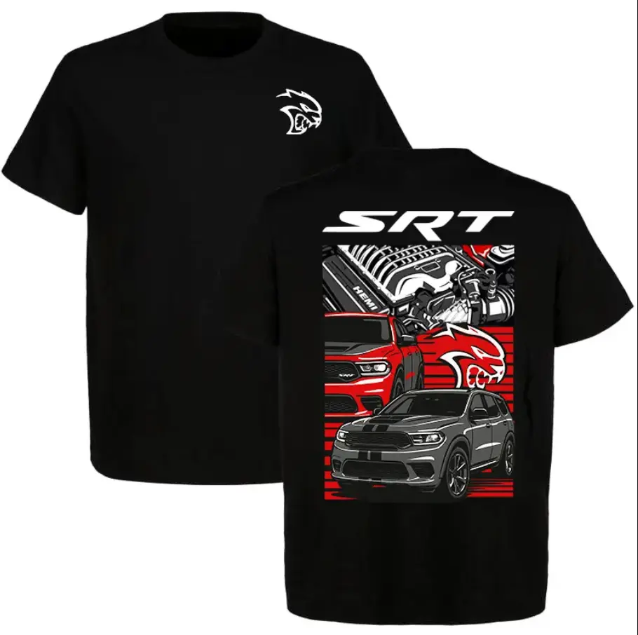 Durango SRT Hellcat T-Shirt, Muscle SUV Graphic Tee, HEMI Engine Power Graphic Tshirt, American Muscle Car Lover Gift Top Menswear Car Enthusiast Gift For Men, Father's Day