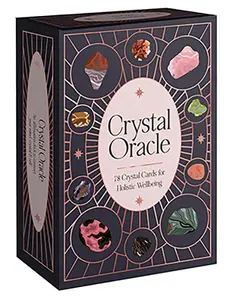 Crystal Oracle Deck 78 Cards Banegas Lester Gemstone Guidance