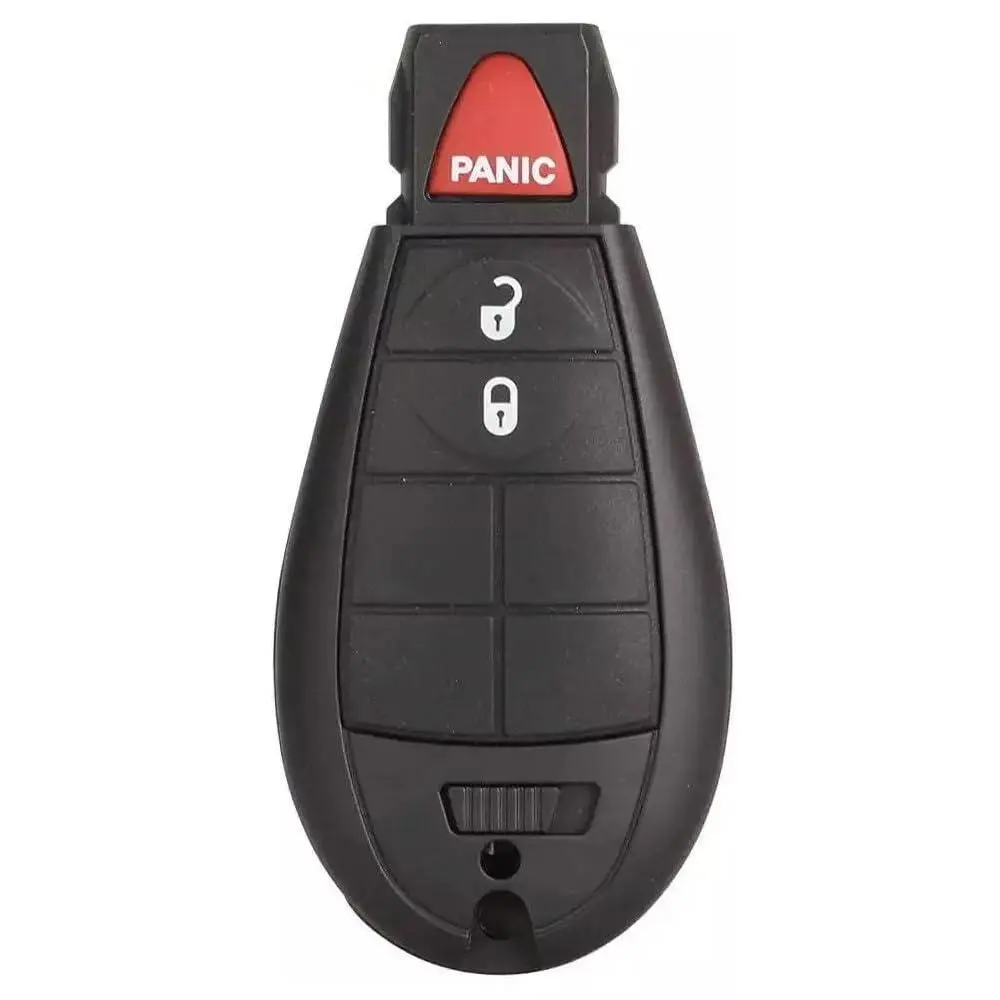 3 Buttones Remote Shell Case Fobik for Jeep Grand Cherokee 2008-2015, Cherokee 2014-2020 FCC ID: GQ4-53T, IYZ-C01C No Electronics, Battery, or Circuit Board is Included