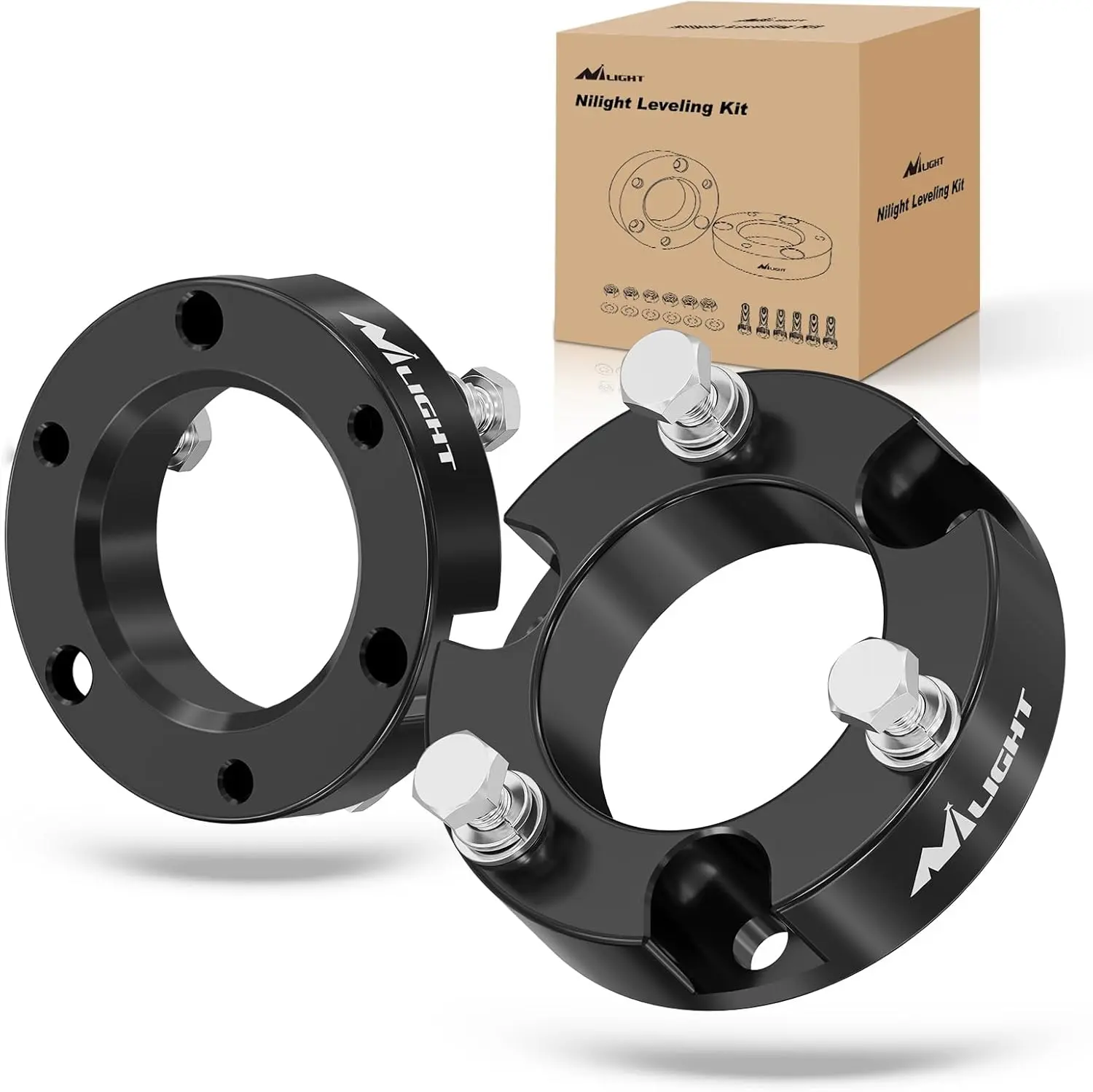 Nilight 2''Leveling Lift Kits for 2005-2023 Tacoma/2003-2023 4Runner/2007-2015 FJ Cruiser 2WD 4WD 2004 2005 2006 2007 2008 2009 2010 2011 2012 2013 2014 2015 2016 2017 2018 2019 2020 2021 2022 2023