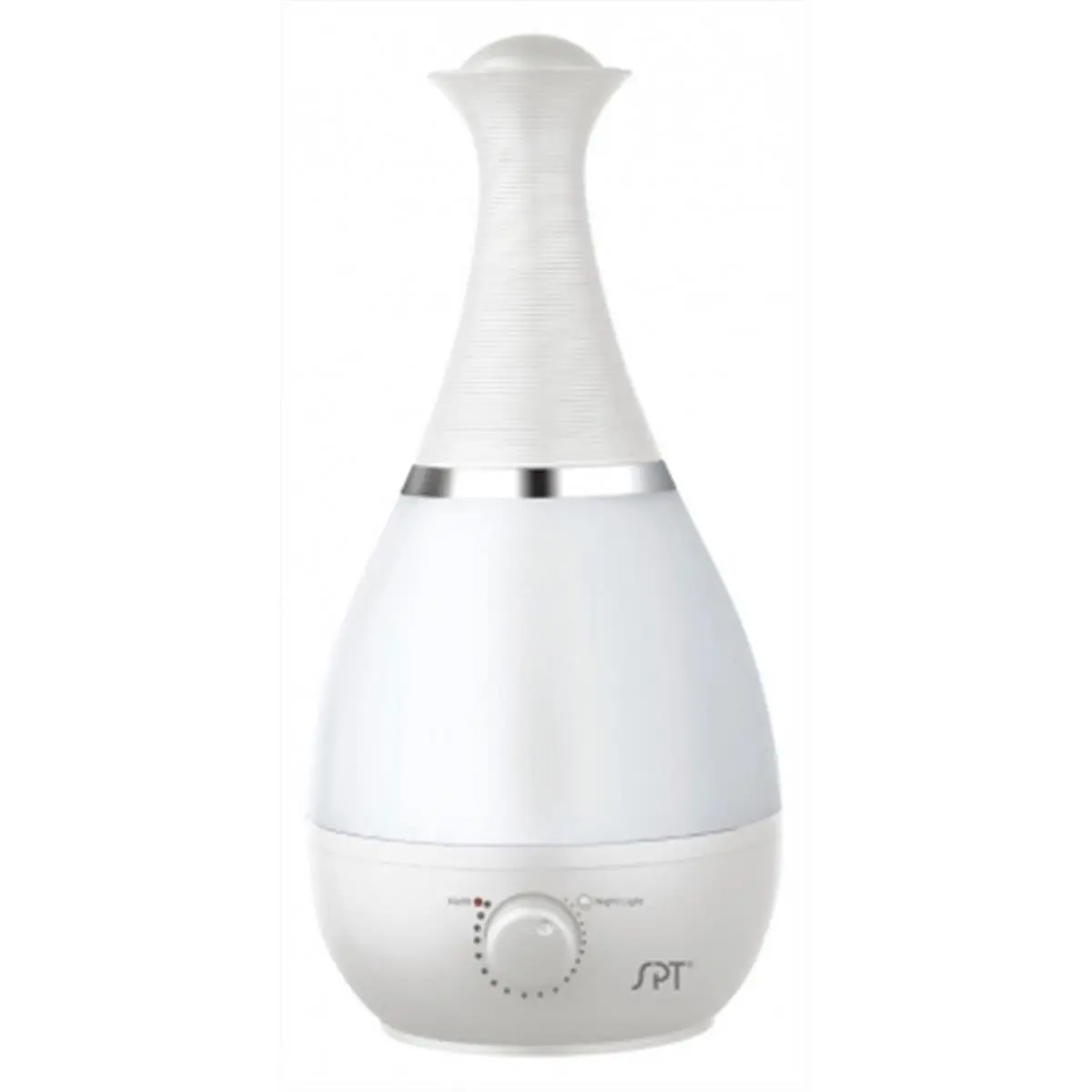 212 MAIN Ultrasonic Humidifier with Aromatherapy Fragrance Diffuser - White, Cool Mist, Stepless Dial