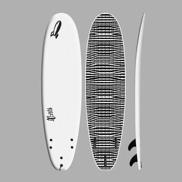 ROCK IT 7' SHORTBUS Soft Top Mid Length Surfboard