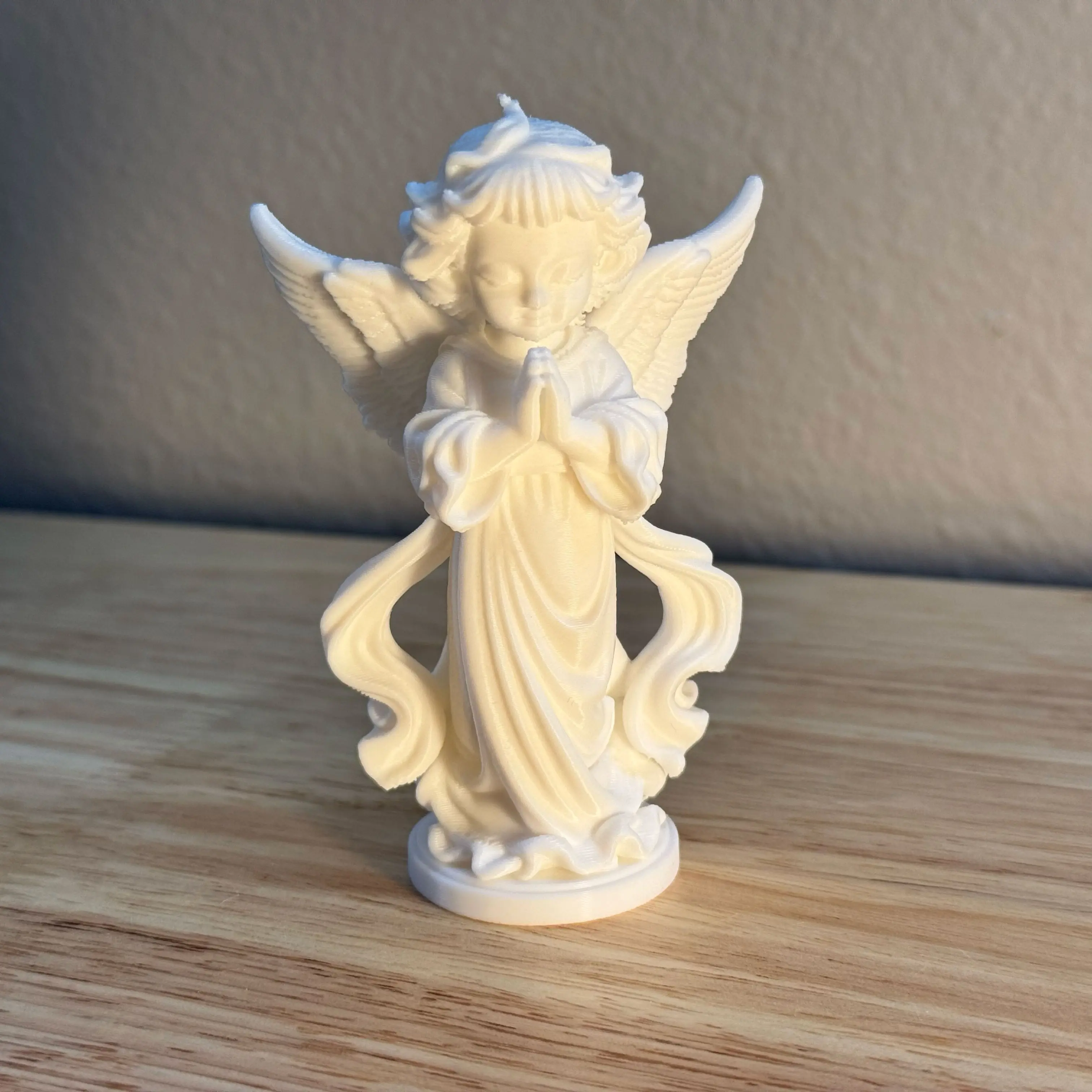 Christmas Angel Figurine – Handmade Holiday Decor