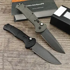9070 EDC Folding Knife – Black Blade, Compact & Travel-Friendly for Camping, Hiking & Outdoor Use | Perfect Ergonomic RazorSharp tool
