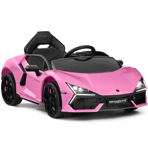 Best Choice Products Kids 12V Ride-On Car Officially Licensed Lamborghini Revuelto w/ Remote, LED Lights