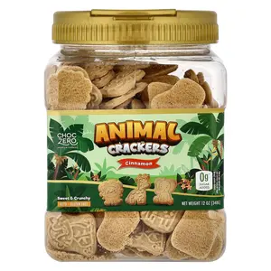 ChocZero Animal Crackers, Cinnamon, 12 oz (340 g)