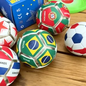 Soccer Spherical Fidget Ball Keychain - Upgraded Ergonomic Stress Relief Toy with UV Print for Game Day & Everyday Use