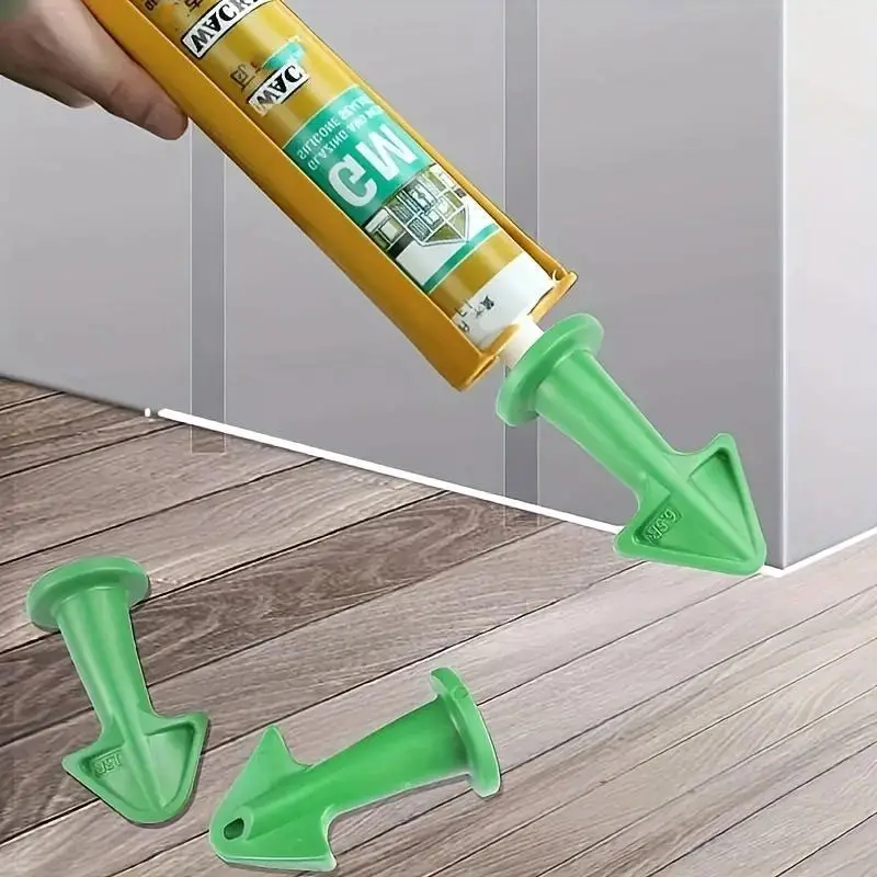 Caulking Nozzle, Portable & Easy to Use Tiling Accessories, Caulk Tools for Floor Tile & Grout & Sealing, Summer Essentials