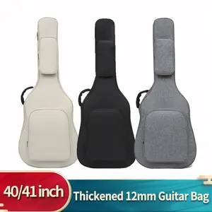 [GIFT:A Guitar Strap]40/41 inch acoustic guitar case Waterproof Adjustable Shoulder Strap For male and female students