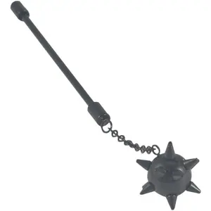 14G Spike Ball Dangle Industrial Barbell Earrings for Women Men 38mm Stainless Steel Industrial Bar Long Cartilage Conch Helix Earrings Industrial Piercing Jewelry