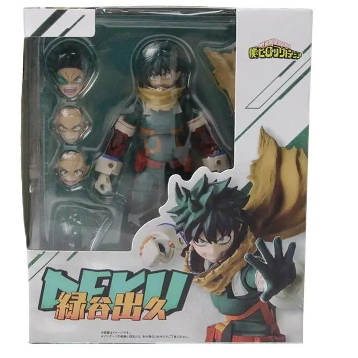 SHF My Hero Academia Deku Izuku Midoriya Articulated Model Toys Action figure Toys 15cm