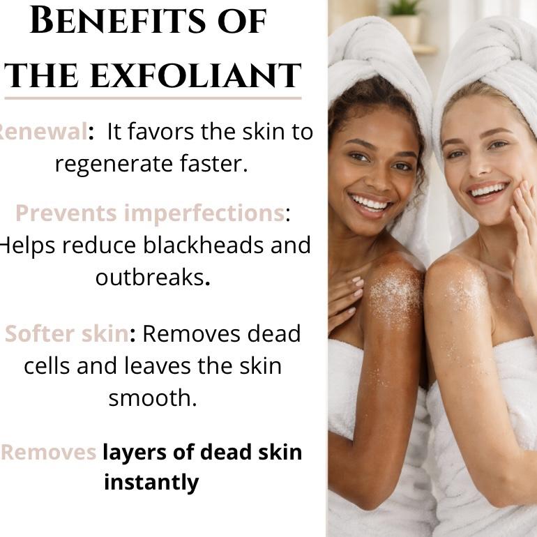 Exfoliant set - for a deep exfoliation