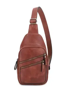 Jeannie Concealed Carry Lock and Key Sling Shoulder Backpack