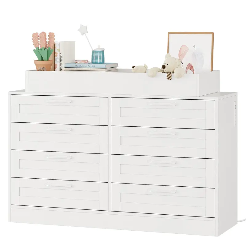 boat neck dresses XJD Baby Changing Table with 6 Storage Baskets, Changing Table Dresser