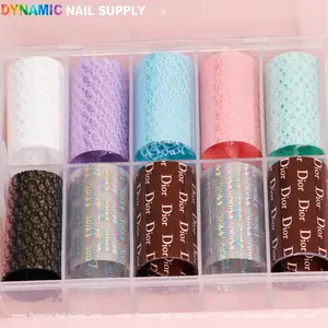 Nail Art Design Foils - Luxury Style