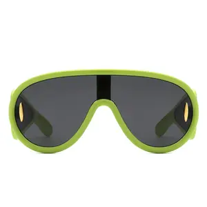 Oversize Thick Frame Aviator Modern Sunglasses Women Sunglasses