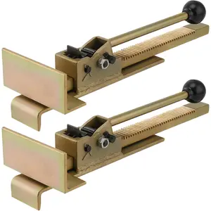 2 count Flooring Jacks for Hardwood Floors, Hardwood Flooring Jack Positioning Tool, Professional Flooring Jack Tool, Hardwood Floor Installation Jack for  and Laminate Flooring