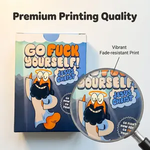 Go F Yourself Fishing Card Game - Funny Adult Party Game for Couples, Naughty Drinking Card Game, Bachelorette Party Activity, Adult Game Night Entertainment