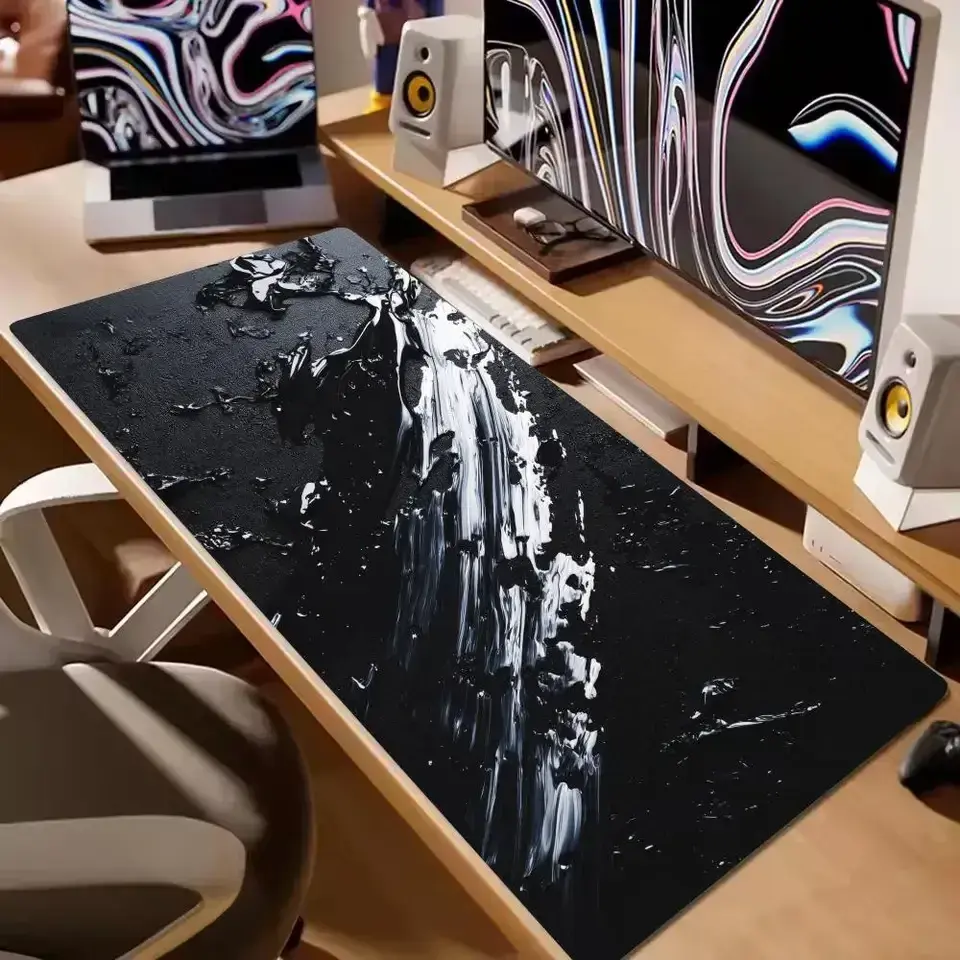 [Sale off up to 65%][Free Ship] Abstract Fluid Gaming Mouse Pad Desk Gadgets Mouse Mat Office Accessories Mousepad Xxl Mouse Carpet Computer Mat Gaming Setup