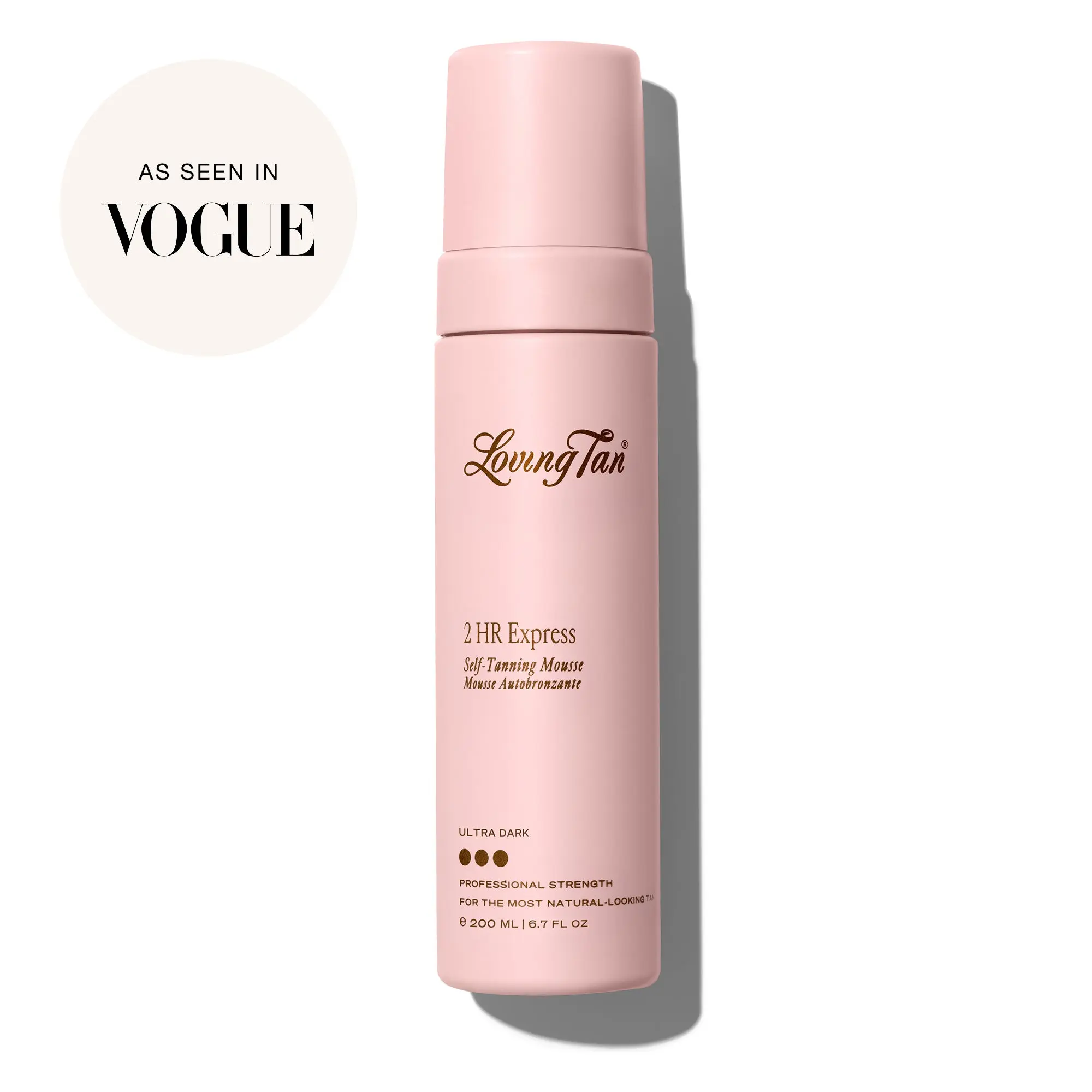 2 HR Express Self-Tanning Mousse Ultra Dark 200ml
