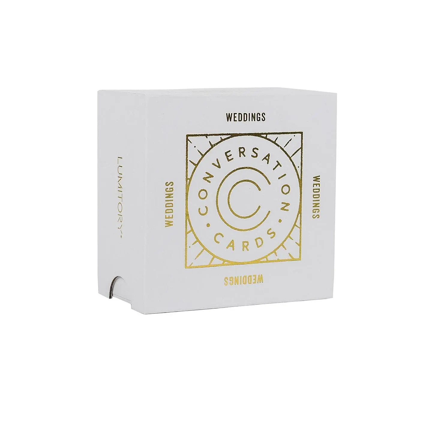 Lumitory Wedding Conversation Cards in Cream