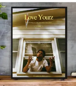J Cole Poster, 2014 Forest Hills Drive Album, Hip Hop Poster- Gif For Fan