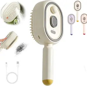 Electric Spray Air Cushion Massage Comb,Self-Cleaning, Anti-Tangle, Anti-Static, Soothing, Volumizing,for Hair Care, Scalp Massage, Daily Styling