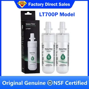 ADQ36006101 Replacement for LG LT700P, Kenmore Elite 9690, ADQ36006102, RFC 1200A, 46-9690 469690, ADQ36006101-S, LFXS30766S, WSL-3, FML-3, Refrigerator Water Filter