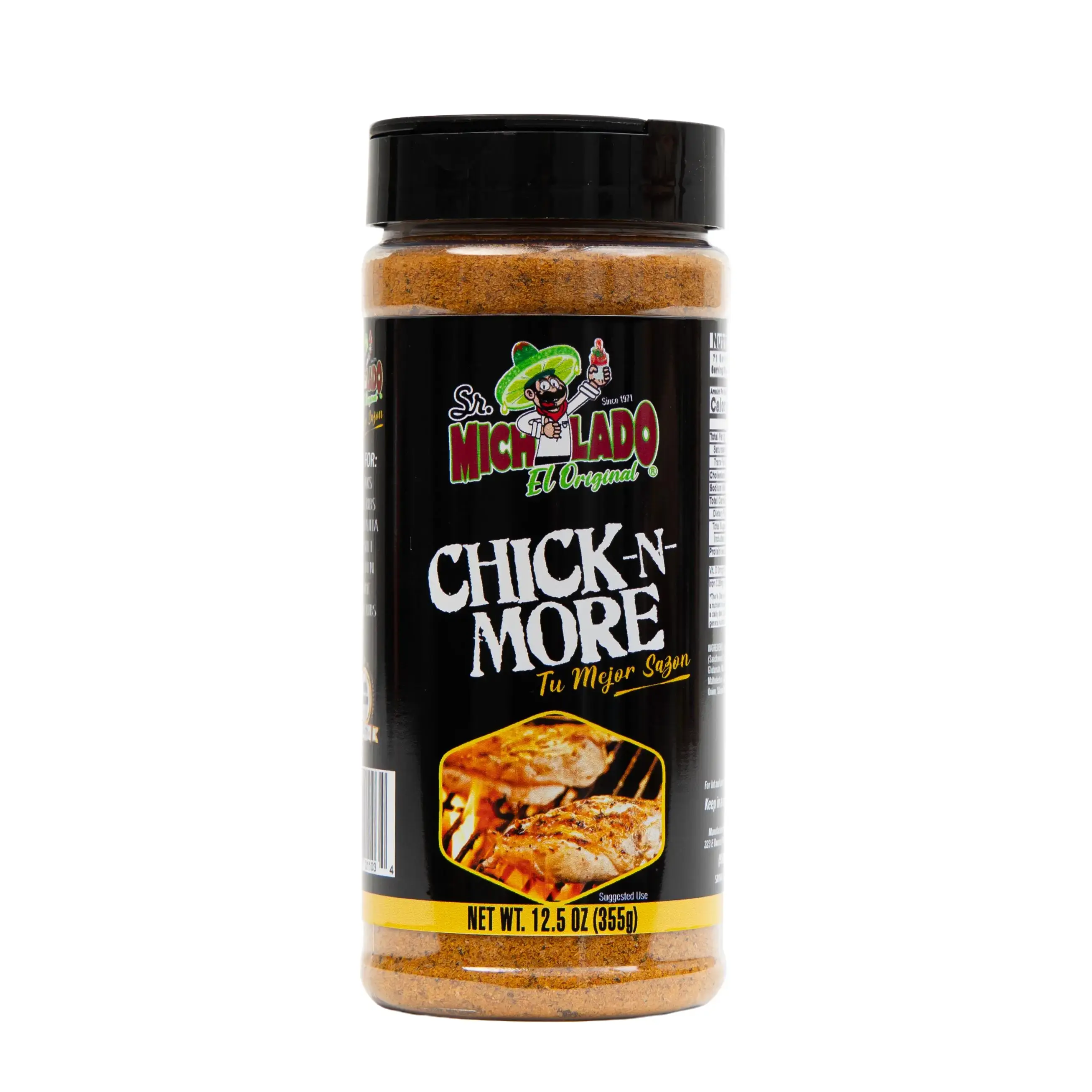 CHICK-N-MORE Seasoning - Sr. Michelado - Bottle Spice Flavor powder seasoning CHICK-N-MORE Seasoning - Sr. Michelado - Bottle Spice Flavor powder seasoning