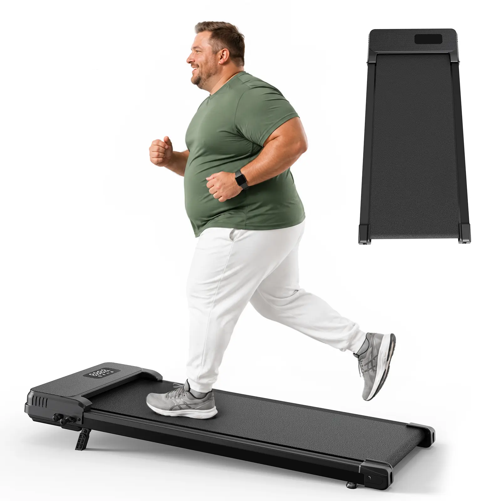 TKW Walking Pad for Home，Under Desk Treadmills  with Remote Control, Walking Pad with Incline, 260LBS Weight Capacity