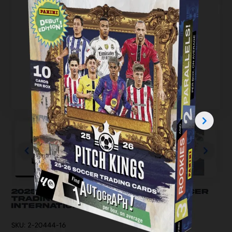 Pitch Kings Soccer Sports Trading Cards Hobby Box