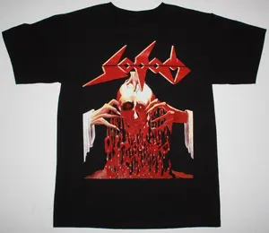 SODOM BAND OBSESSED BY CRUELTY New Rare Black Men T-shirt
