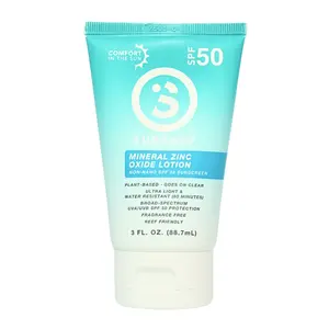 SPF50 Mineral Sunscreen Lotion 3oz. - White