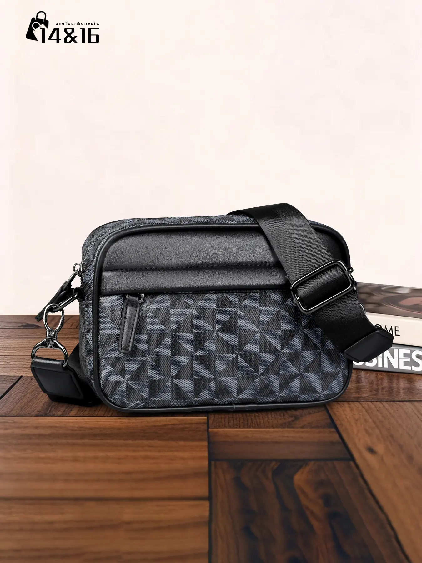 Personalized Vintage Small Stylish Crossbody Messenger Bag for Travel & University Use, Casual Crossbody Bags, Christmas & Thanksgiving Gift Ideas