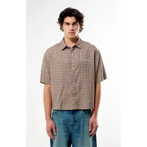 Pacsun Men's Dirt Woven Camp Shirt