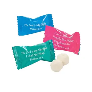 Bible Verse Wrapped Butter Mint Creams: 108-Piece Bag