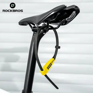 ROCKBROS Bicycle Lock Motorcycle Helmet Password Lock Durable Stable Portable Anti-theft Convenient Lock Cycling Equipment