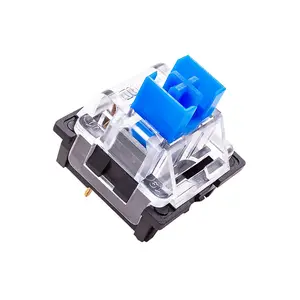 OUTEMU Blue Switches (32 Pack), 3-pin Tactile Clicky 50gf Switches - DIY Replaceable for Mechanical Gaming Keyboard - with 1  Puller