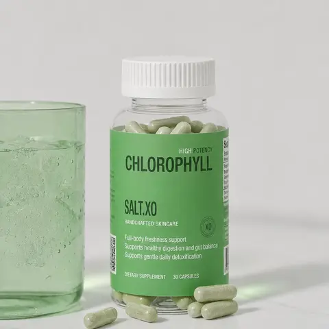 Salt.Xo High Potency Chlorophyll Capsules – Daily Cleanse, Fresh Underarms & Full-Body Detox