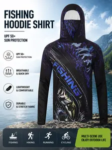 Stylish Men's 3D Graphic Print Hoodies - Soft, Breathable, and Moisture-Wicking for Outdoor Sports and Casual Wear - Unique Design, Relaxed Fit, and Adjustable Hood, Casual Fitness Wear, Athletic Hoodies