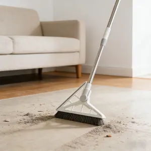 2 in 1 Grout Brush Hard Bristle Multi Purpose Scrubber for Bathroom Toilet Tile Floor No Dead Angle Gap Cleaning Tool for Home Use